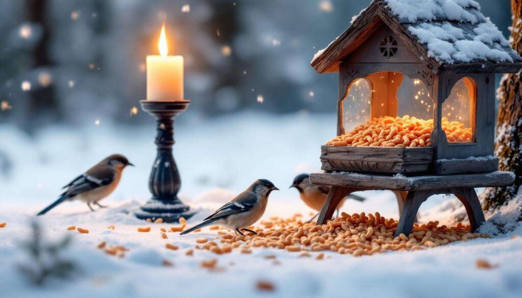 Mączniki i świece nagrobkowe mogą pomóc ptakom na przełomie zimy i wiosny