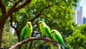 Zielone papugi aleksandretty: skąd wzięły się egzotyczne ptaki w wielkich miastach Europy?