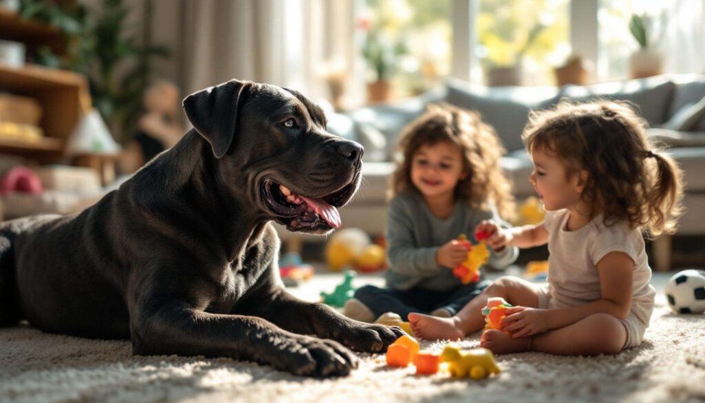 Czy cane corso to odpowiedni pies dla rodzin z małymi dziećmi?