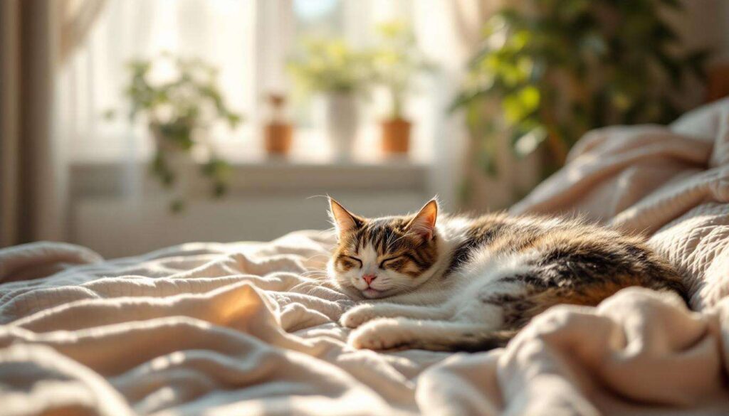 Twój kot śpi przy Twoich stopach czy przy głowie? Oto co mówi o nim jego ulubione miejsce