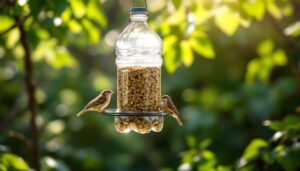 Jak z plastikowej butelki zrobić idealny karmnik dla ptaków