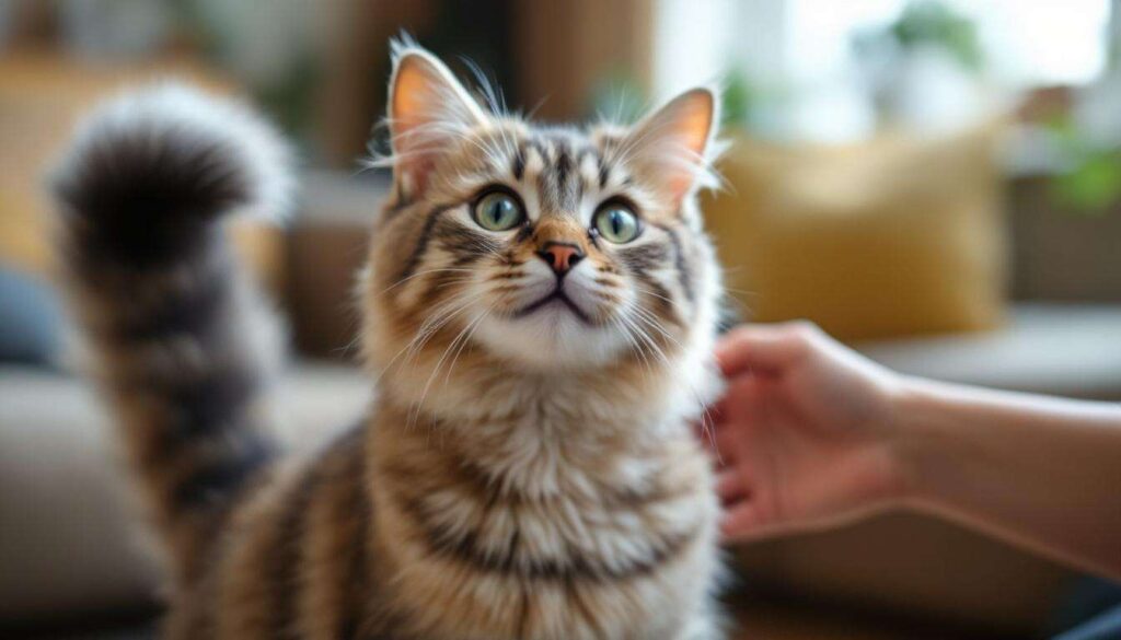 Gdy kot podnosi ogon podczas głaskania: sygnał, którego mogłeś nigdy nie zrozumieć