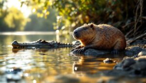 Dlaczego krokodyle nie jedzą kapybar? Oto prawdziwy powód