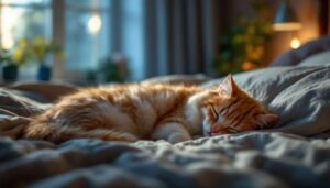 Kot śpi przy twoich nogach czy przy głowie? To nie przypadek — wyjaśniamy