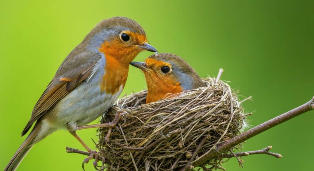 Jak rudziki budują gniazda wiosną: fascynujący proces, którego możesz nie zauważyć