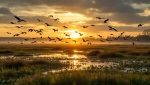 Biebrzański Park Narodowy: bociany wróciły rekordowo wcześnie w 2026 roku