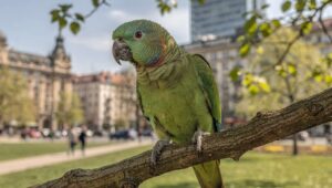 Aleksandretty obrożne w Warszawie i Wrocławiu, ornitolodzy liczą już ponad 500 ptaków