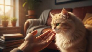 Czym jest barankowanie kota? Zobacz, dlaczego mruczek to robi