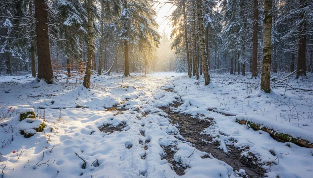 Zostań leśnym detektywem. Podkarpackie nadleśnictwa podpowiadają, jak czytać ślady zwierząt na śniegu i błocie