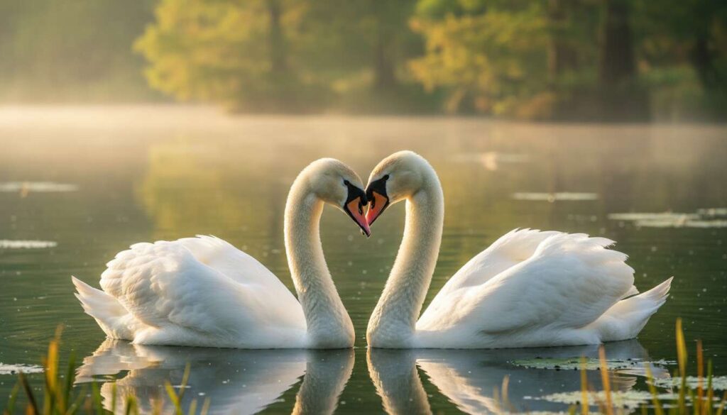 Te ptaki kochają aż po grób. To odstępstwa od reguły