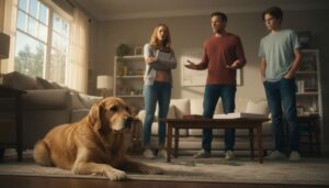 Jak reagują psy, gdy domownicy się kłócą? Wzruszajace zachowanie naszych pupili