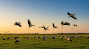 Duże nieporozumienie co do bocianów. Stąd wieści, że wracają z Afryki