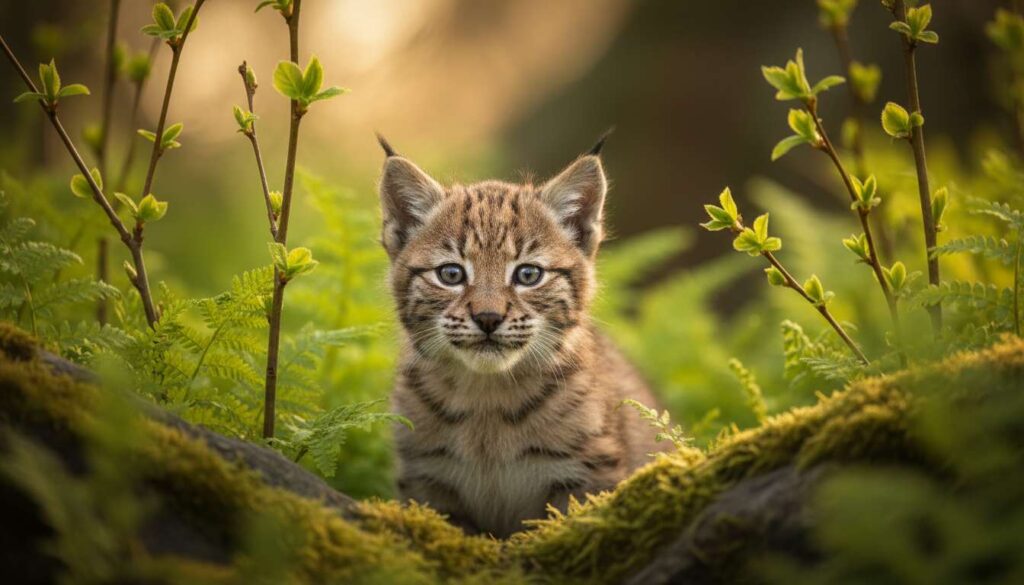 Krakowski Ogród Zoologiczny pokazał nowo narodzone rysie — to pierwszy miot od 6 lat