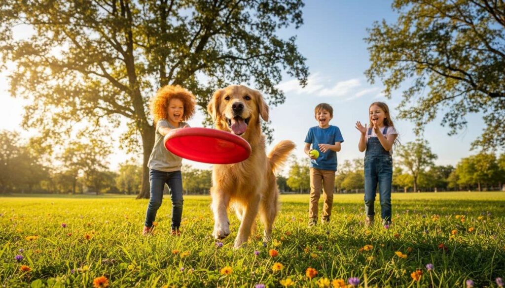 Golden retriever a dzieci: badanie z Gdańskiego Uniwersytetu Medycznego obala popularny mit