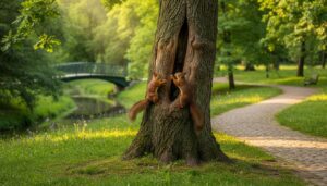 Wiewiórki w Łazienkach Królewskich: warszawscy ekolodzy policzyli rekordowe 1200 osobników