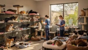 Schronisko na Paluchu po zimie: 340 kotów czeka na dom, a adopcje spadły o 18 procent