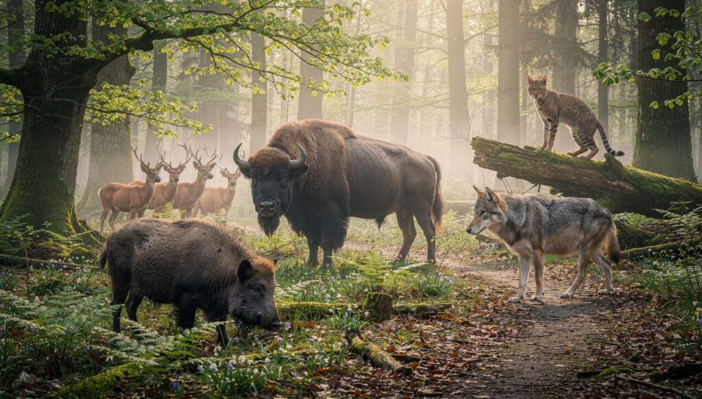 Puszcza Białowieska w kwietniu: 5 gatunków zwierząt, które zobaczysz tylko o tej porze roku